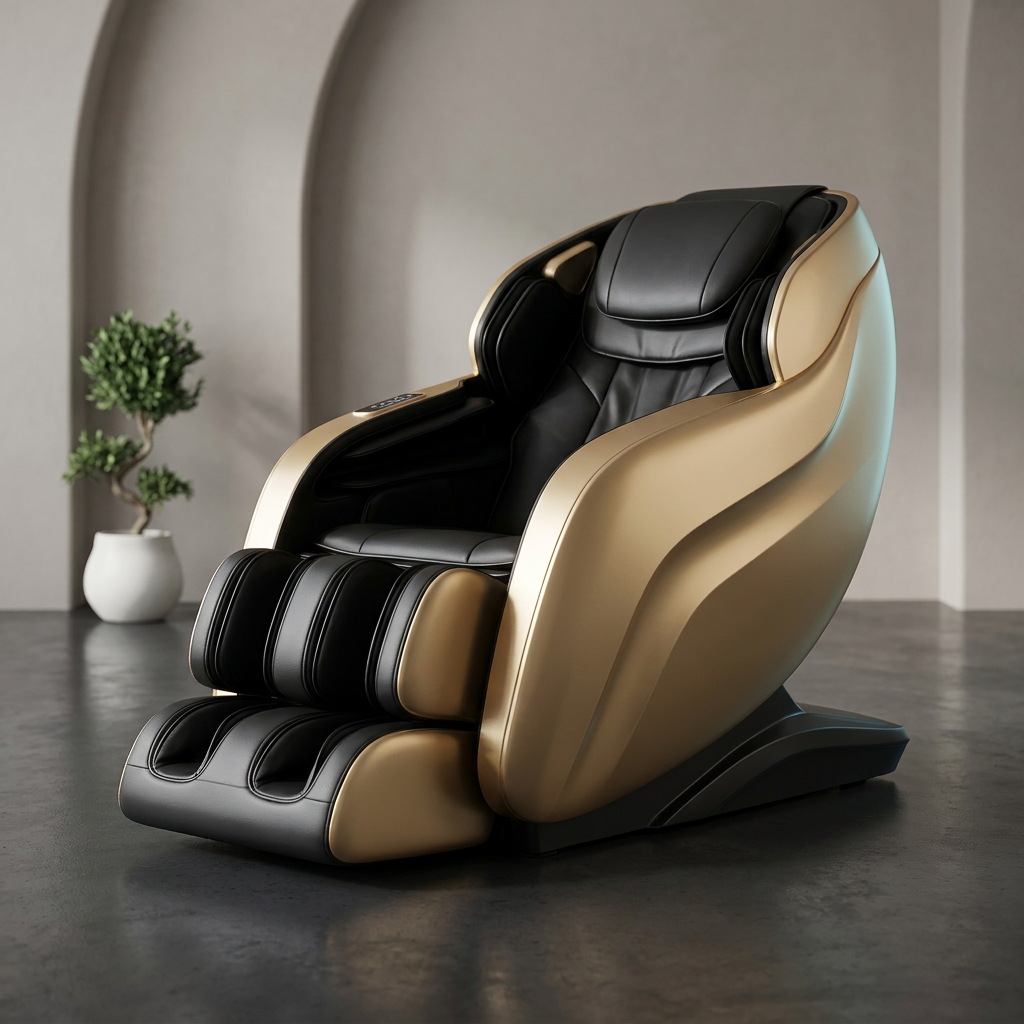 LuminaNova Halo-X Massage Chair — Studio Shot