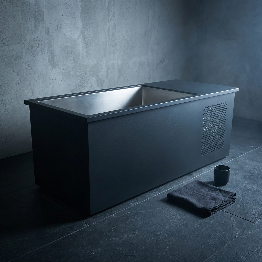 PolarEdge Monolith X Integrated Cold Plunge — Studio Shot